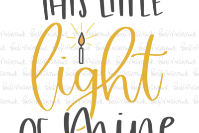 This Little Light Of Mine - Christian SVG File