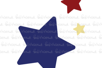 Three Stars 2 - Doodle SVG, Graphics
