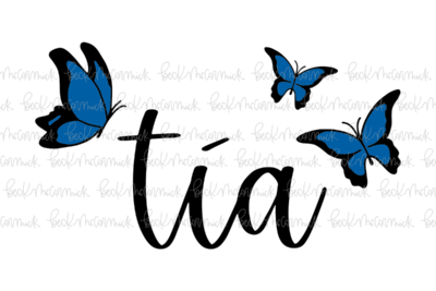 Tia Butterflies - Family SVG File