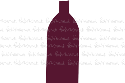 Wine Bottle - Alcohol SVG File, Boozy SVG File