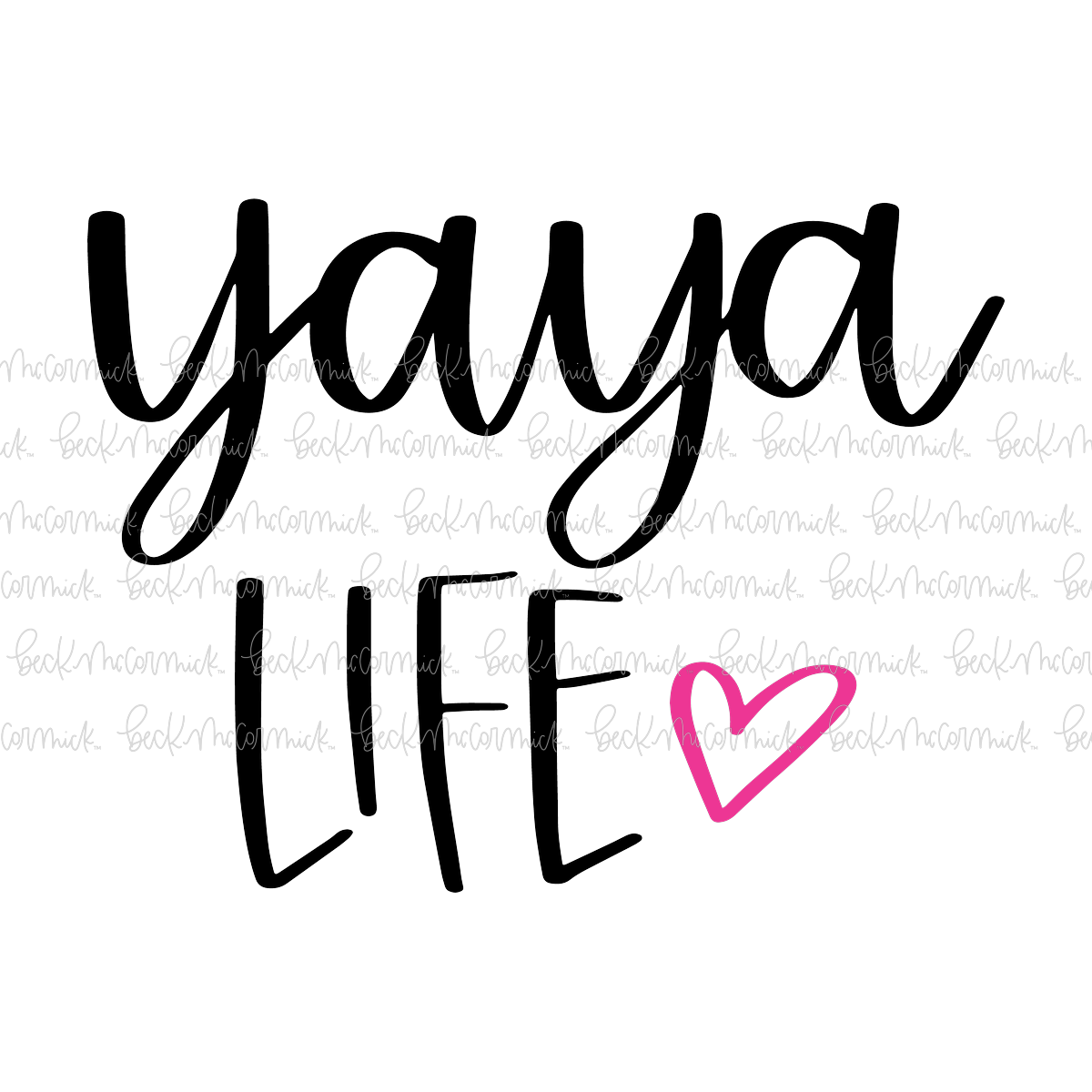 Yaya Life - Family SVG File