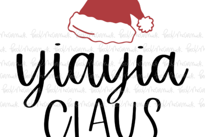 Yiayia Claus - Christmas SVG File